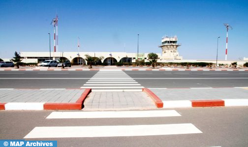 مطار طانطان استقبل 946 مسافر متم يناير الماضي
