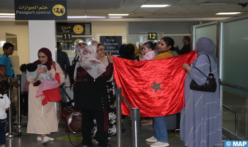 مطار محمد الخامس الدولي.. وصول طائرة ثانية تقل 157 من المغاربة قادمة من السودان