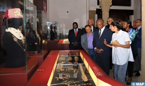الوزير الأول لجمهورية الرأس الأخضر يزور المتحف الوطني للحلي بقصبة الاوداية