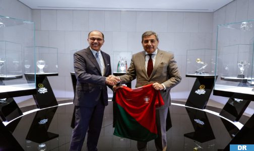 الترشيح المشترك لتنظيم مونديال 2030 في صلب مباحثات بين سفير المغرب بلشبونة ورئيس الجامعة البرتغالية لكرة القدم