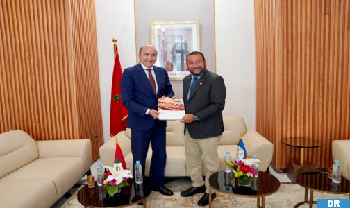 المغرب/بليز..رغبة مشتركة في توطيد العلاقات لاسيما في المجال البرلماني