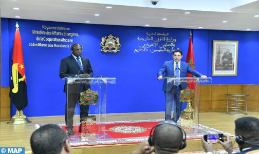المغرب وأنغولا يؤيدان إقامة تعاون طموح ومثمر (بيان مشترك)