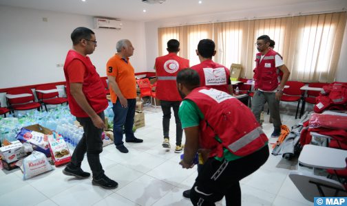 زلزال الحوز.. الهلال الأحمر المغربي يواصل تقديم الدعم والمساعدة للمناطق المتضررة