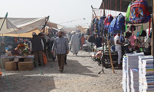 بعد الزلزال.. سوق سكورة الأسبوعي بإقليم ورزازات يستعيد نشاطه وحركيته المعتادة