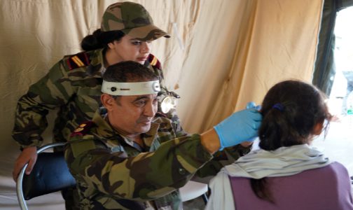 زلزال الحوز: القوات المسلحة الملكية تقيم مستشفى طبي جراحي ميداني بإقليم تارودانت