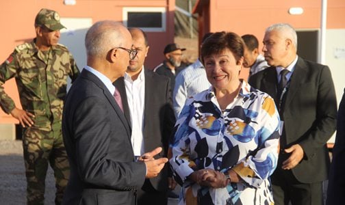 كريستالينا جورجيفا :”نحن معجبون للغاية ” بما قام به المغرب في مجال التعليم في أقل من شهر من حدوث الزلزال