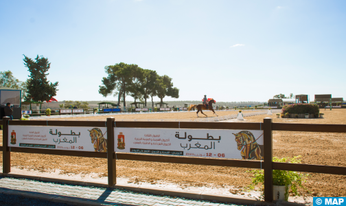 بطولة المغرب للترويض (خيول 5 سنوات) : النقيب محمد أمين العمري يحرز اللقب