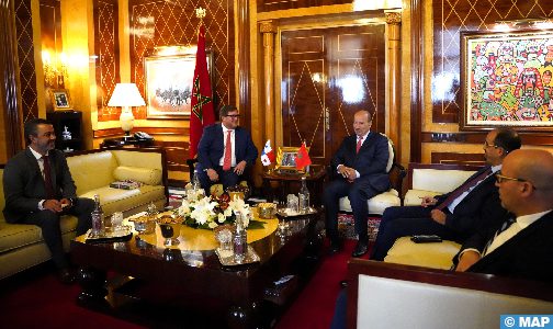 السيد النعم ميارة يتباحث مع سفير بنما بالرباط