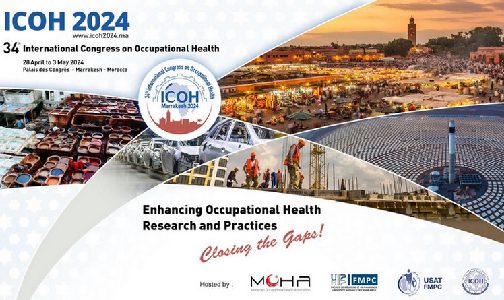 تنظيم الدورة 34 للمؤتمر الدولي حول الصحة المهنية ما بين 28 أبريل و3 ماي 2024 بمراكش