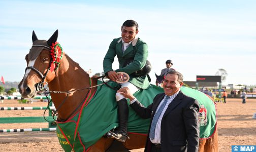 بطولة المغرب للقفز على الحواجز (خيول 6 سنوات): الفرس “أميدام تيفوليز” يحرز اللقب