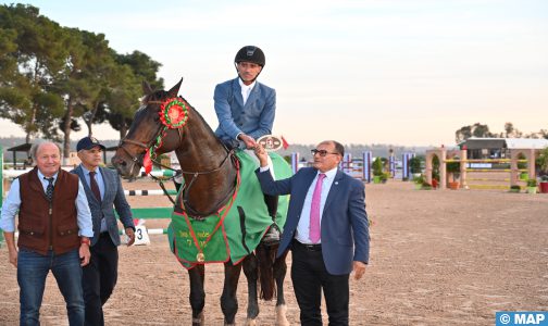 بطولة المغرب للقفز على الحواجز (خيول 7 سنوات): الفرس “كوينت كرويشويف” يحرز اللقب