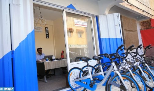 المبادرة الوطنية للتنمية البشرية : الدراجات الكهربائية، مشروع شاب بالمحمدية لتشجيع التنقل المستدام