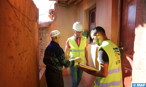 إقليم الحوز.. استمرار عملية زيارة ومعاينة المساكن المتضررة من الزلزال