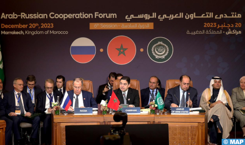مراكش .. انطلاق أشغال الدورة السادسة لمنتدى التعاون العربي – الروسي