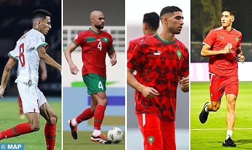 كأس إفريقيا للأمم 2023 .. اختيار أربعة لاعبين مغاربة في التشكيلة المثالية للدور الأول