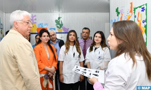 المركز الاستشفائي الجامعي ابن سينا: افتتاح مركز زهرة لإعادة التأهيل وتقنيات الصحة بمستشفى الأطفال