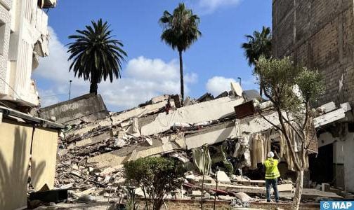 الدار البيضاء : انهيار عمارة من خمسة طوابق دون تسجيل خسائر في الأرواح (سلطات محلية)