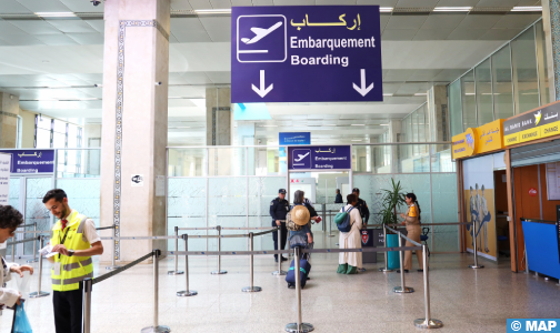 إعادة تهيئة مسارات مغادرة الرحلات الدولية والوطنية بمطار طنجة ابن بطوطة