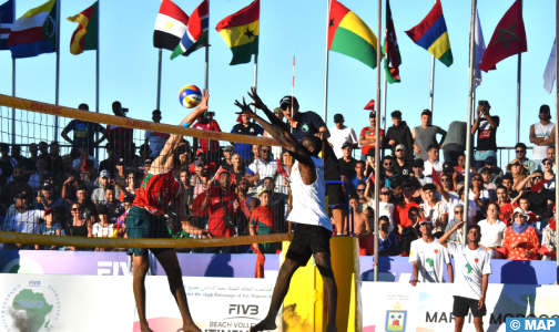 منتخب المغرب للكرة الطائرة الشاطئية يفوز ببطولة إفريقيا ويتأهل لأولمبياد باريس