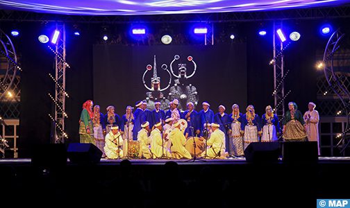 مراكش.. المهرجان الوطني للفنون الشعبية يحتفي بفن “أحواش الأطلس الكبير”