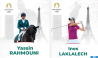 اختيار إيناس لقلالش وياسين الرحموني لحمل العلم المغربي في مراسم افتتاح أولمبياد باريس (اللجنة الأولمبية)