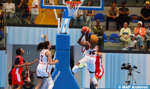 نهائي بطولة القسم الممتاز لكرة السلة -إناث : فريق مجد طنجة يتوج بطلا للمغرب