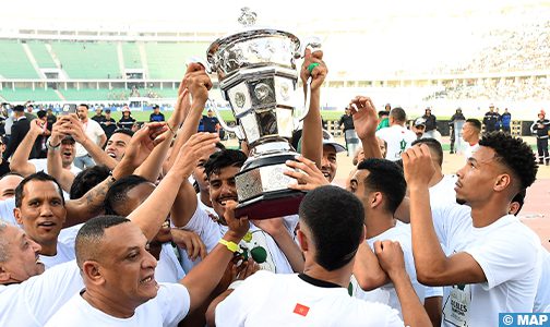 نهائي كأس العرش لكرة القدم (2022 – 2023) .. الرجاء الرياضي يتوج باللقب بفوزه على الجيش الملكي (2-1)