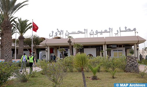 مطار الحسن الأول بالعيون.. ارتفاع حركة النقل الجوي ب 10 في المئة خلال النصف الأول من 2024