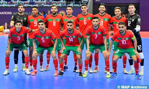 المنتخب الوطني المغربي لكرة القدم داخل القاعة أحسن منتخب عالمي (موقع فوتسال بلانيت)