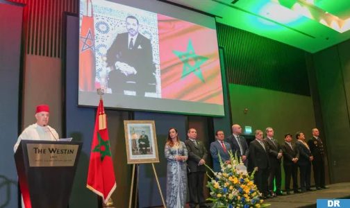سفارة المغرب في البيرو تحتفل بعيد العرش المجيد