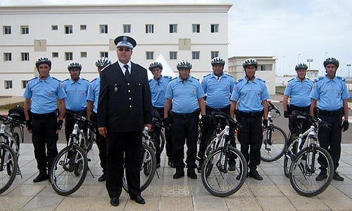Rabat : Des policiers en VTT