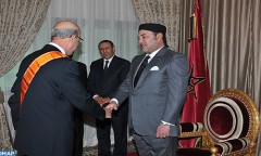 SM le Roi reçoit à Oujda des ambassadeurs étrangers au terme de leur mission au Maroc