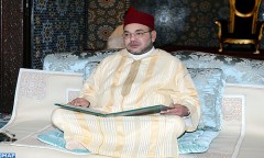 SM le Roi, Amir Al Mouminine, préside la septième causerie religieuse du mois de Ramadan
