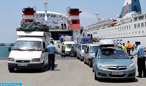 Marhaba 2013 : 217.600 passagers ont quitté le Maroc via le Port Tanger Med entre le 21 et le 31 août