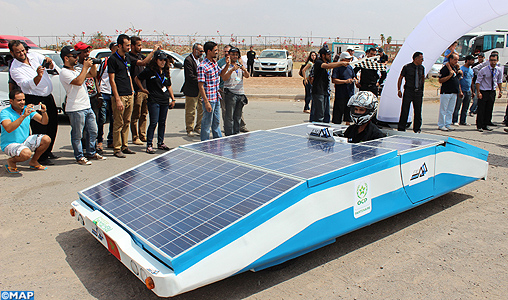 La voiture solaire française ”BELENOS” remporte le Moroccan Solar Race challenge 2013