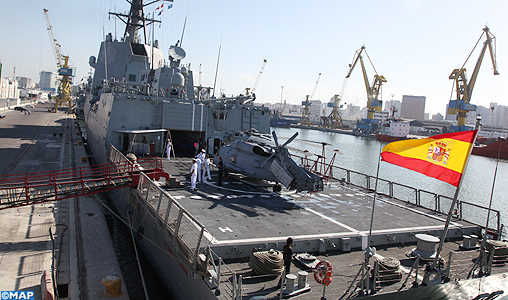 Le “standing NATO Maritime Group Two” en escale au port de Casablanca