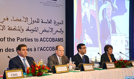 Ouverture à Tanger de la 5ème réunion des Parties à l’ACCOBAMS en présence du Prince Albert II de Monaco