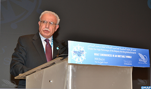Les réalisations en faveur de la cause palestinienne ont contribué à fragiliser la position d’Israël au niveau international (ministre AE palestinien)
