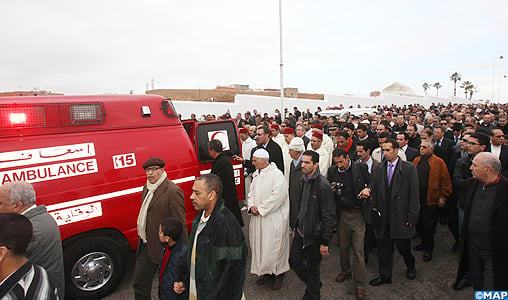 Emouvantes obsèques à Rabat de feu Hassan Amrani, Wali de la région de Rabat-Salé-Zemmour-Zaër