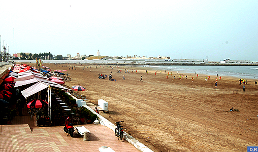 La plage d’El-Jadida hisse “pavillon bleu” pour la deuxième année