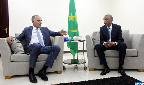 Le renforcement des relations bilatérales au centre d’entretiens de M. Mezouar avec le PM mauritanien à Nouakchott