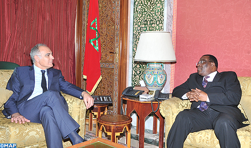 M. Mezouar s’entretient avec le président du Sénat kényan
