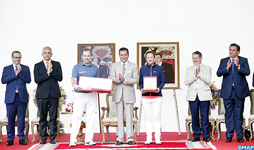 SAR le Prince Moulay Rachid préside la cérémonie de remise des prix de la 42ème édition du Trophée Hassan II de golf et de la 21ème édition de la Coupe Lalla Meryem