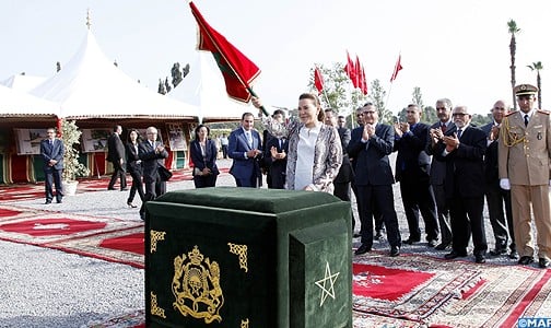 SAR la Princesse Lalla Hasna donne à Rabat le coup d’envoi des travaux d’aménagement du “Jardin Andalou”