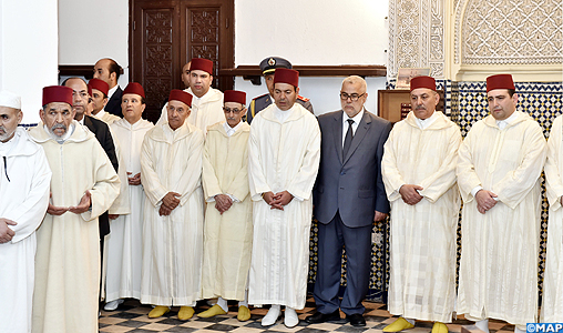 Obsèques à Rabat de feu Brahim Frej en présence de SAR le Prince Moulay Rachid