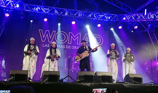 Maalem Hamid El Kasri livre un spectacle époustouflant au festival Womad de Las Palmas