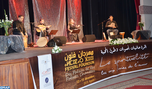 Le Festival Founoun d’Agadir sous le signe de la spiritualité et des voix (voies) de l’amour