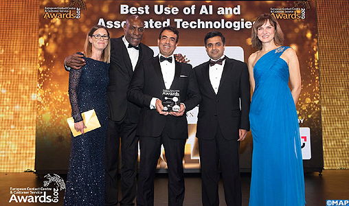 The European Contact Centre and Customer Service Awards: Le Marocain Mohamed Mrini Dahbi primé à Londres