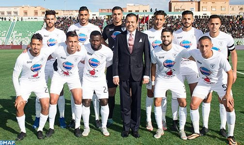 SAR le Prince Moulay Rachid préside à Oujda la finale de la Coupe du Trône de football (2018-2019) opposant le TAS de Casablanca au Hassania d’Agadir