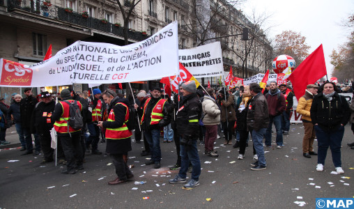 France: Plus de 800 mille personnes manifestent contre la réforme des retraites